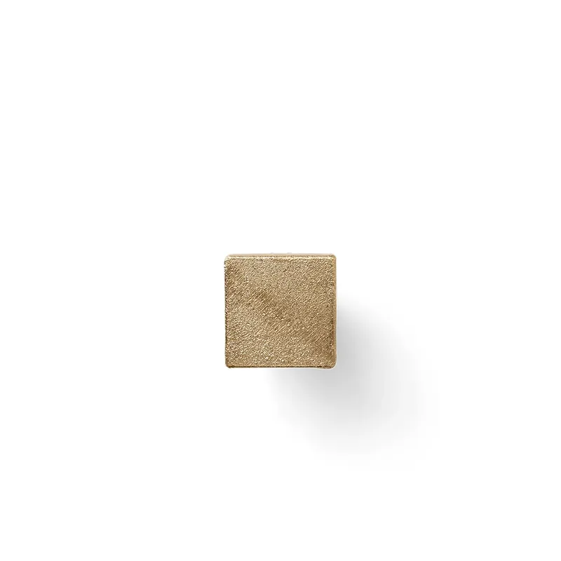 Bästa pris Square Hook - Small - Casted Brass